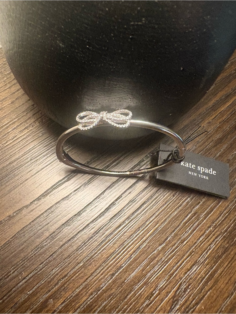 NEW Kate Spade Silver Bow Bracelet